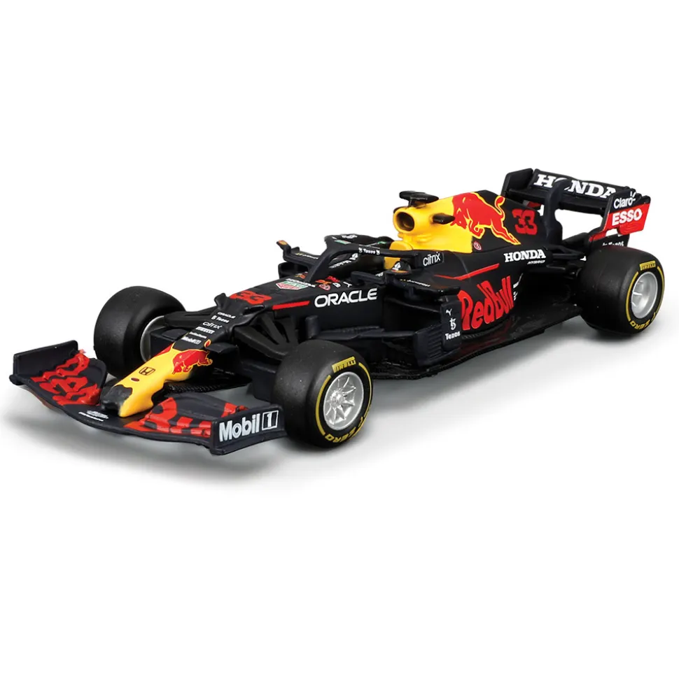 Max Verstappen 4 Time Formula 1 World Champion Diecast Collection 1:43 Scale Diecast Model Car by Bburago