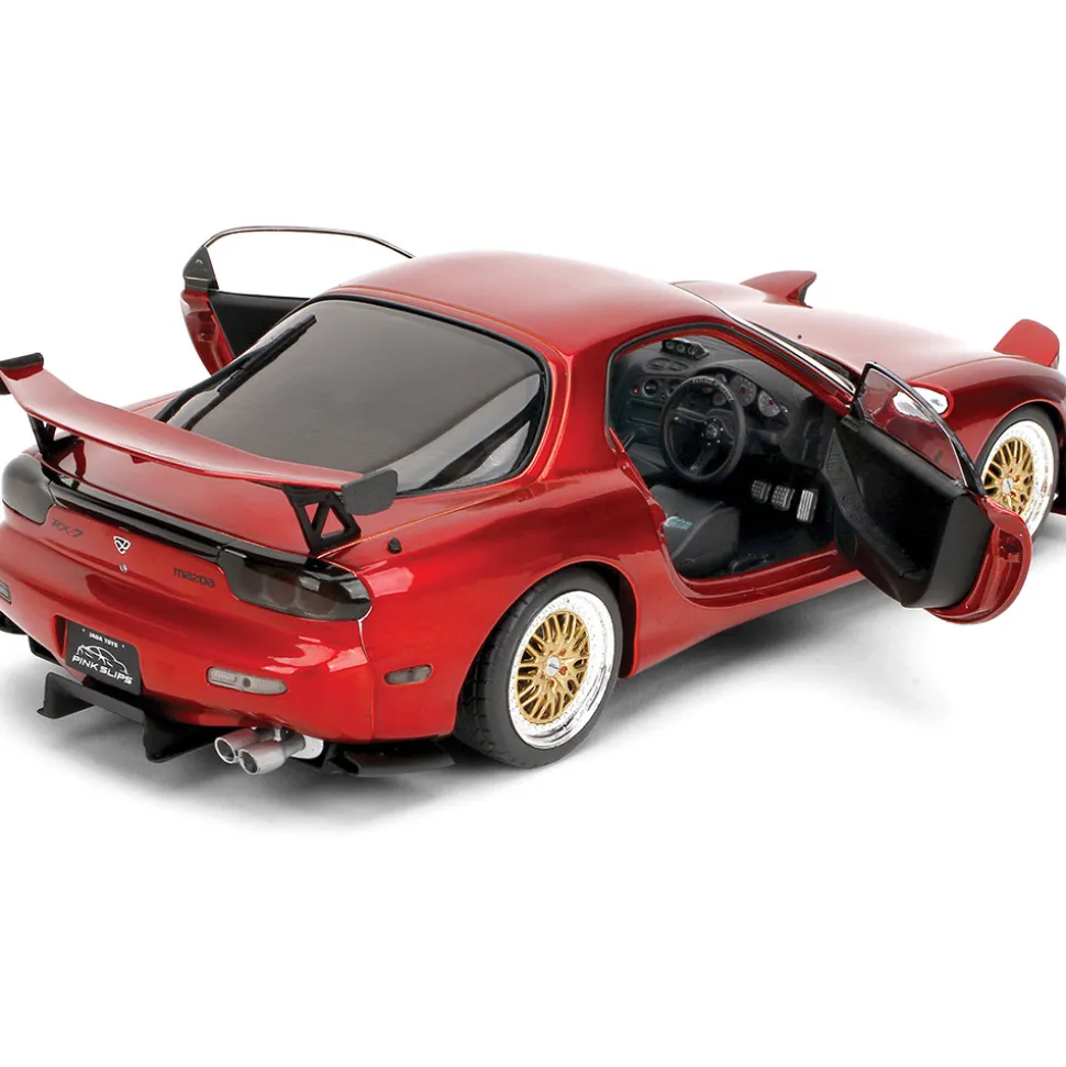 Mazda RX-7 FD - Candy Red 1:18 Scale Diecast Model Car by Pink Slips