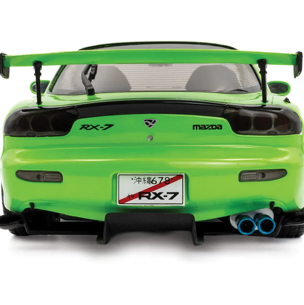 1999 Mazda RX7 FD3RS Solido Works - Neon Green 1:18 Scale Diecast Model Car by Solido