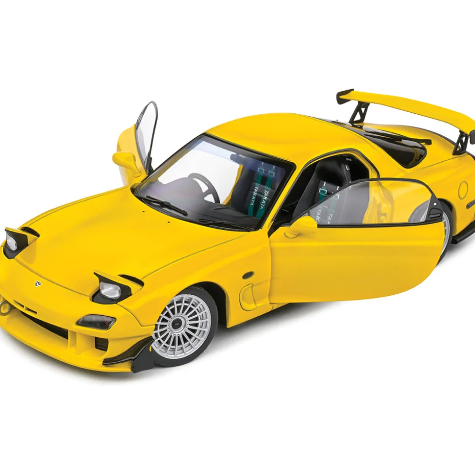 1994 Mazda RX7 FD RS Streetfighter - Yellow 1:18 Scale Diecast Model Car by Solido