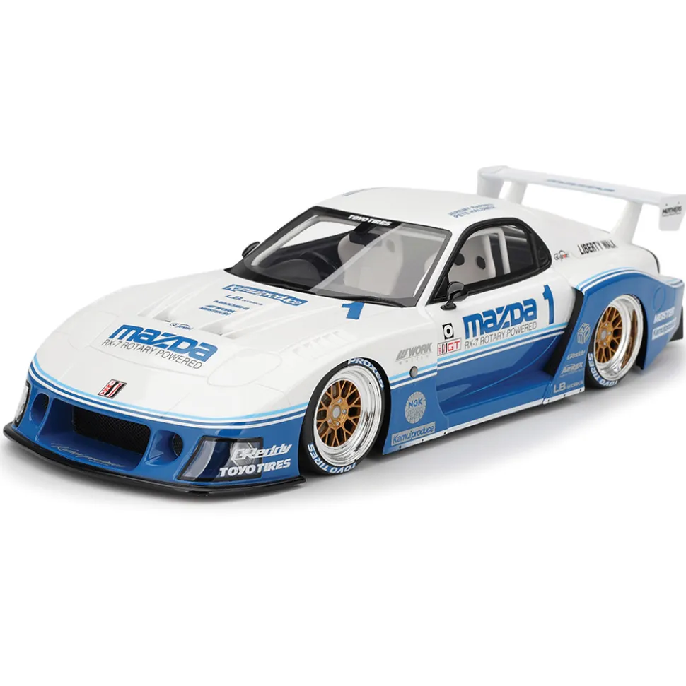 MAZDA RX-7 LB-Super Silhouette IMSA 1:18 Scale Cast Resin Model Car by Topspeed