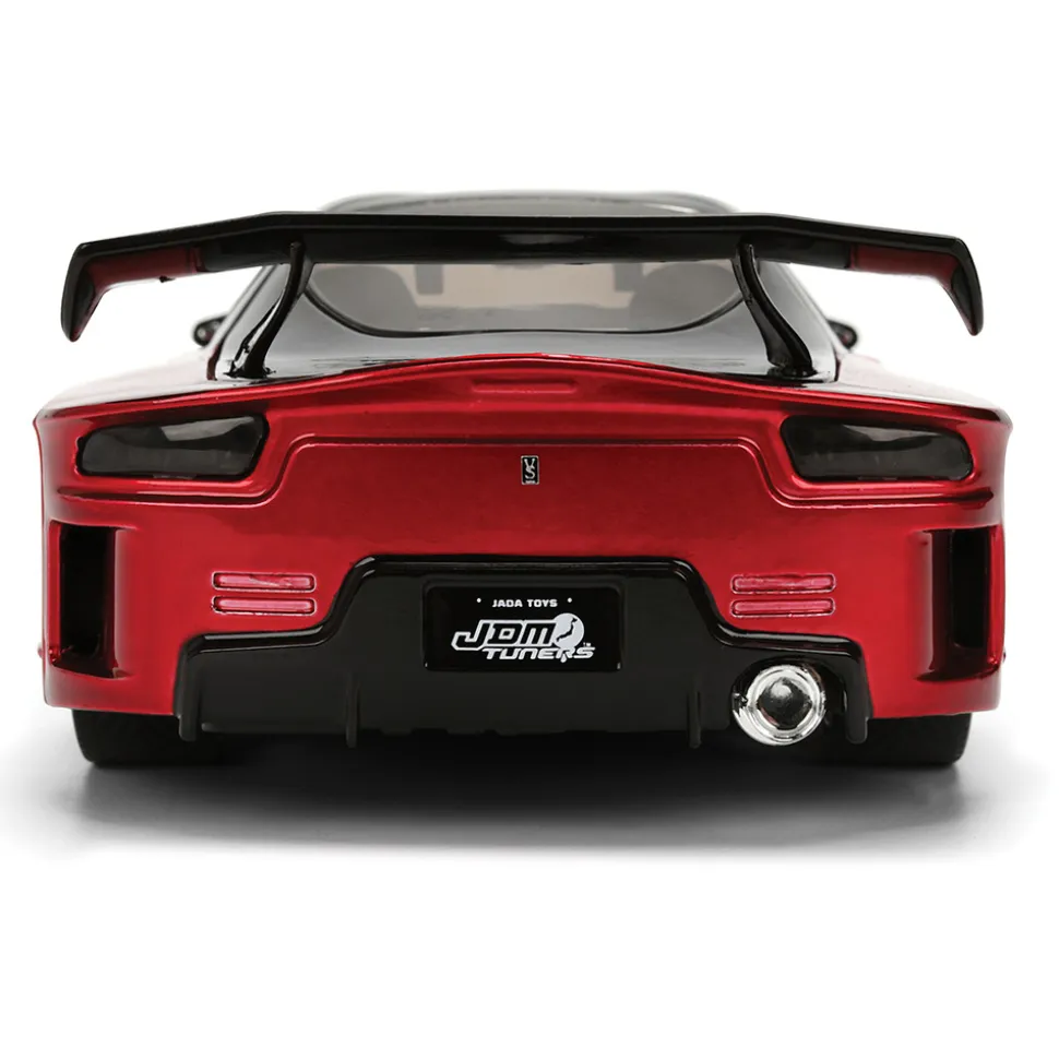 1995 Mazda RX-7 Widebody - Red 1:24 Scale Diecast Model Car by Jada Toys