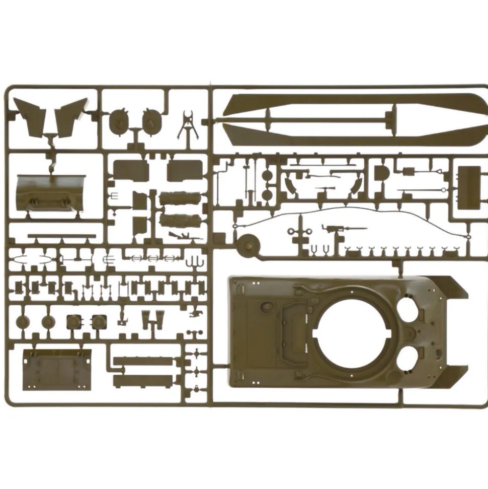 M32B1 Armored Recovery Vehicle 1/35 Kit 1:35 Scale Plastic Model Kit by Italeri