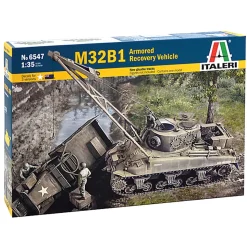 M32B1 Armored Recovery Vehicle 1/35 Kit 1:35 Scale Plastic Model Kit by Italeri