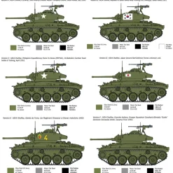 M-24 CHAFFEE 1/35 KIT 1:35 Scale Plastic by Italeri