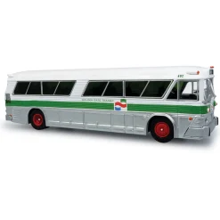 1964 MCI MC-5A Coach: Golden Gate Transit 1:87 Scale Diecast Model Bus by Iconic Replicas