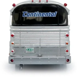 1964 MCI MC-5A Coach: O'Hare Airport Continental Transport 1:87 Scale Diecast Model Bus by Iconic Replicas