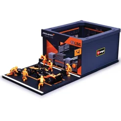 2024 McLaren F1 MCL38 Pit Pass - Norris #4 1:43 Scale Diecast Model Car by Bburago