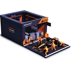2024 McLaren F1MCL38 Pit Pass - Piastri #81 1:43 Scale Diecast Model Car by Bburago