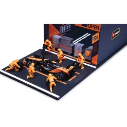 2024 McLaren F1MCL38 Pit Pass - Piastri #81 1:43 Scale Diecast Model Car by Bburago