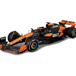 2024 McLaren F1 MCL38 w/ figure - Piastri #81 1:24 Scale Diecast Model Car by Bburago
