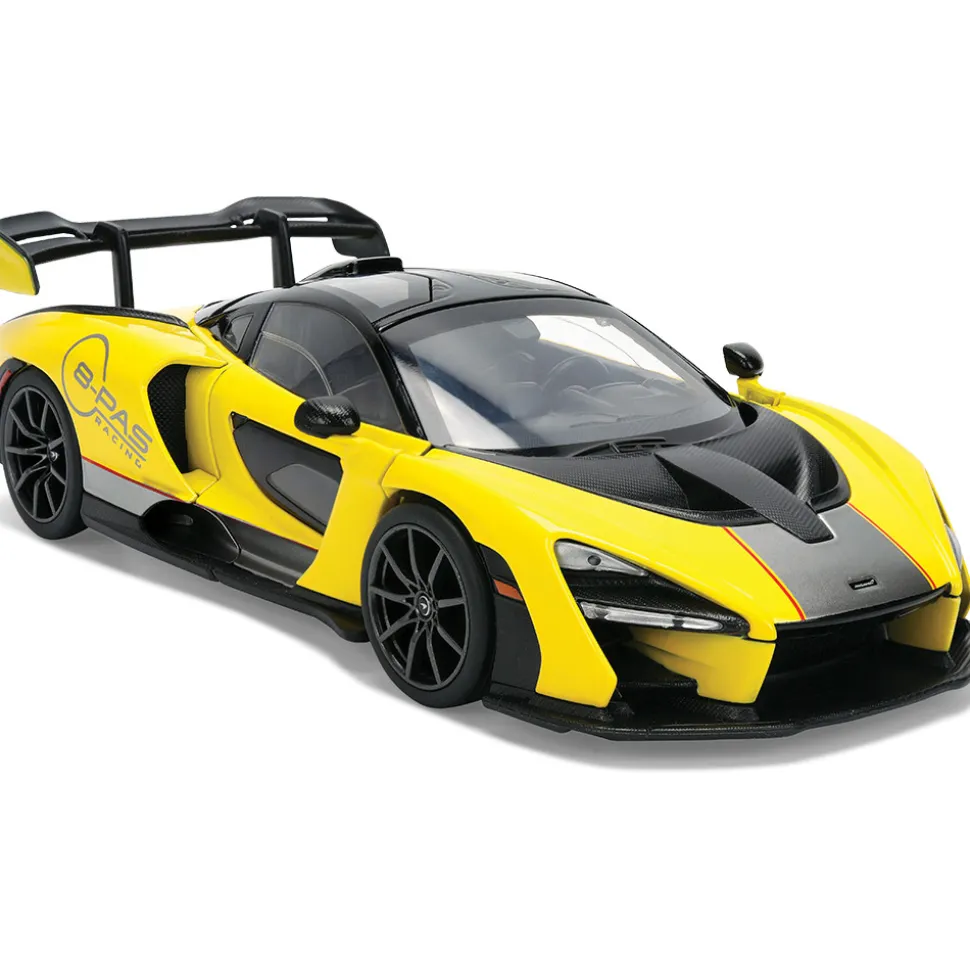 McLaren Senna - Yellow 1:24 Scale Diecast Model Car by Jada Toys