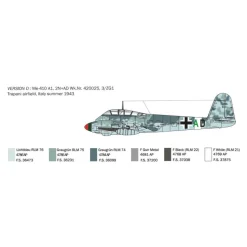 ME 410 A-1 “Hornisse” 1/72 Kit 1:72 Scale Plastic Model Kit by Italeri