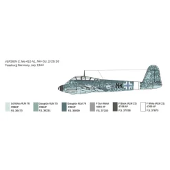 ME 410 A-1 “Hornisse” 1/72 Kit 1:72 Scale Plastic Model Kit by Italeri