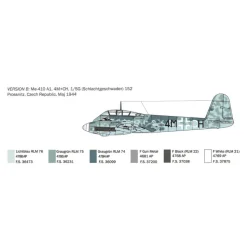 ME 410 A-1 “Hornisse” 1/72 Kit 1:72 Scale Plastic Model Kit by Italeri