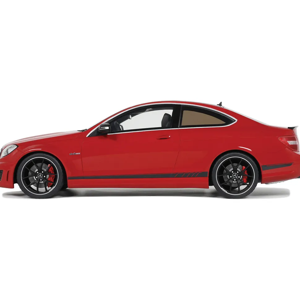 2014 Mercedes-Benz C63 AMG Edition 507 -Red 1:18 Scale Cast Resin Model Car by GT Spirit