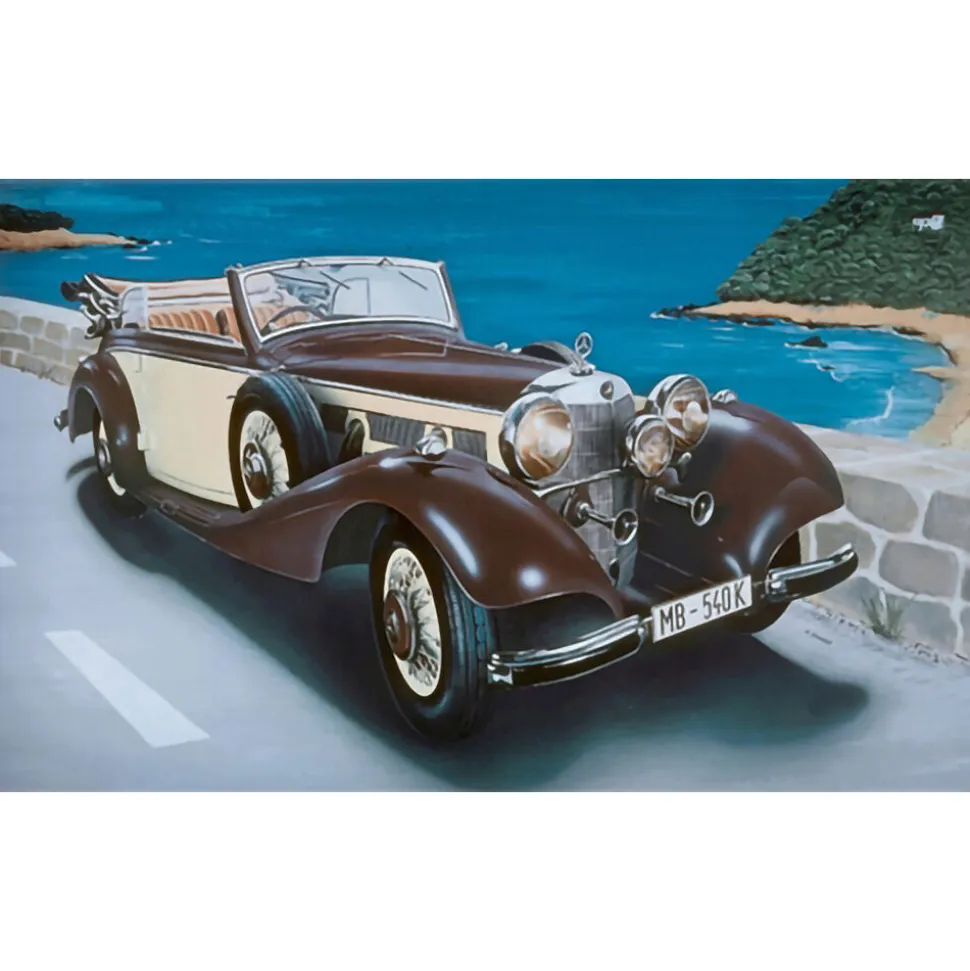 Mercedes Benz 540K 1/24 Kit 1:24 Scale Plastic Model Kit by Italeri