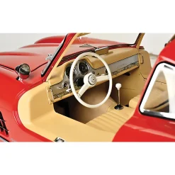 1955 Mercedes Benz 300SL Gullwing Coupe - Red 1:8 Scale Diecast Model Car by IXO Models