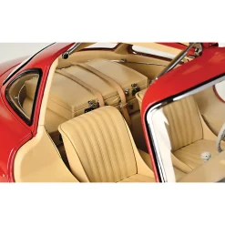 1955 Mercedes Benz 300SL Gullwing Coupe - Red 1:8 Scale Diecast Model Car by IXO Models
