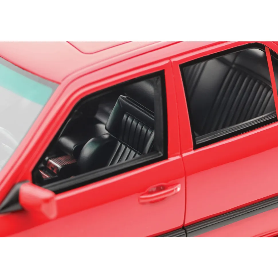 1987 Mercedes 300E AMG 6.0 - Red 1:18 Scale Cast Resin Model Car by Ottomobile