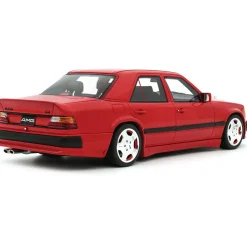 1987 Mercedes 300E AMG 6.0 - Red 1:18 Scale Cast Resin Model Car by Ottomobile