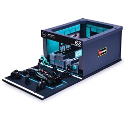 2024 Mercedes F1 W15 Pit Pass - Russell #63 1:43 Scale Diecast Model Car by Bburago