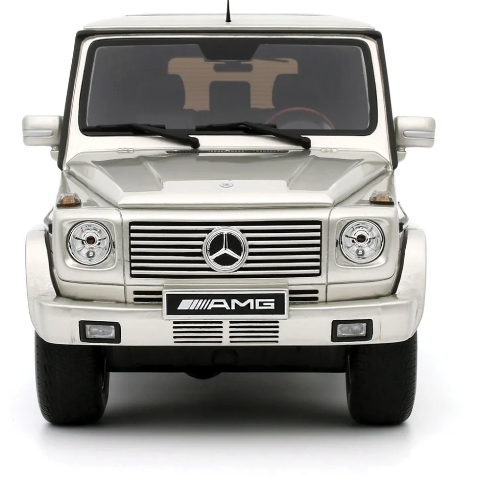 2003 Mercedes G-Class 55 AMG - Iridium Silver 1:18 Scale Cast Resin Model Truck by Ottomobile