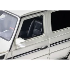 2003 Mercedes G-Class 55 AMG - Iridium Silver 1:18 Scale Cast Resin Model Truck by Ottomobile