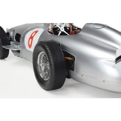 Mercedes W196 R #8 - Juan Manuel Fangio 1:8 Scale Diecast Model Car by IXO Models