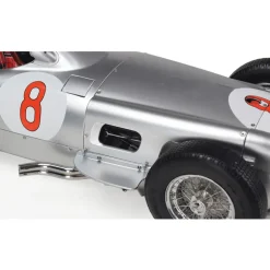 Mercedes W196 R #8 - Juan Manuel Fangio 1:8 Scale Diecast Model Car by IXO Models
