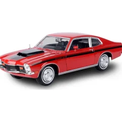 1971 Mercury Comet GT - Red 1:24 Scale Diecast Model Car by Motormax
