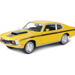 1971 Mercury Comet GT - Yellow 1:24 Scale Diecast Model Car by Motormax