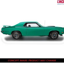 1970 Mercury Cougar Eliminator 428 CJ - Competition Green 1:43 Scale Diecast Model Car by IXO Models