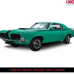 1970 Mercury Cougar Eliminator 428 CJ - Competition Green 1:43 Scale Diecast Model Car by IXO Models