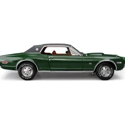 1968 Mercury Cougar XR7G - Augusta Green 1:18 Scale Diecast Model Car by Sunstar