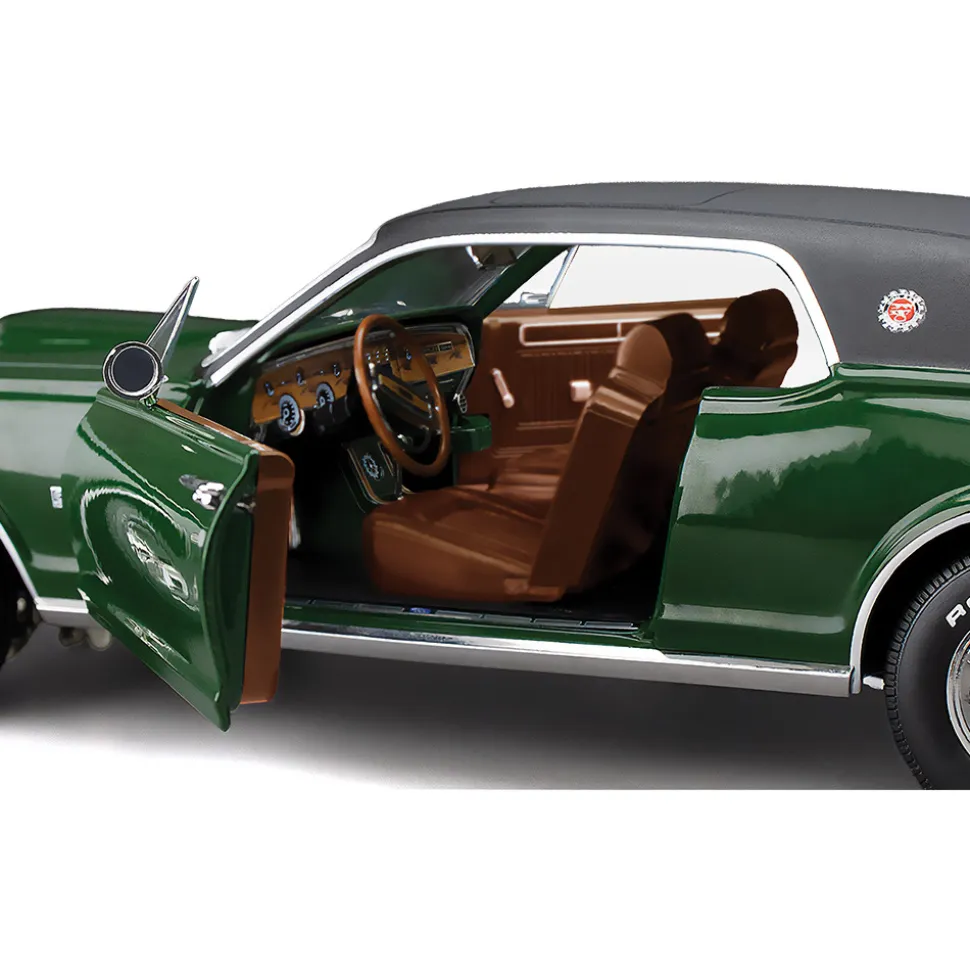 1968 Mercury Cougar XR7G - Augusta Green 1:18 Scale Diecast Model Car by Sunstar