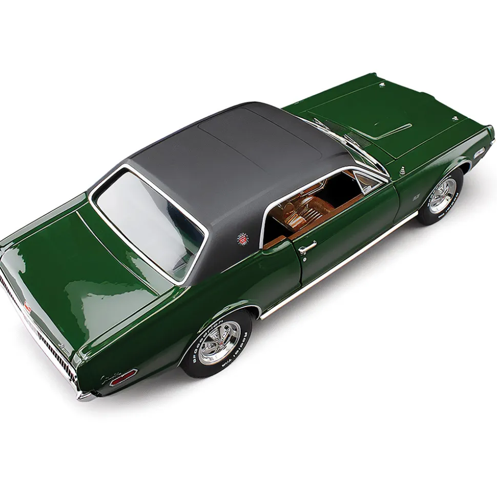 1968 Mercury Cougar XR7G - Augusta Green 1:18 Scale Diecast Model Car by Sunstar