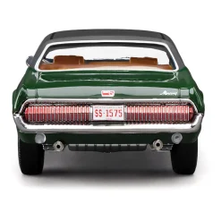 1968 Mercury Cougar XR7G - Augusta Green 1:18 Scale Diecast Model Car by Sunstar