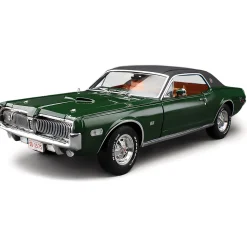 1968 Mercury Cougar XR7G - Augusta Green 1:18 Scale Diecast Model Car by Sunstar