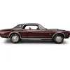 1968 Mercury Cougar XR7G - Black Cherry 1:18 Scale Diecast Model Car by Sunstar