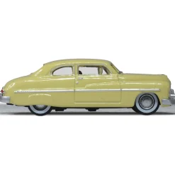 1949 Mercury 8 Coupe - Calabash Yellow 1:87 Scale by Oxford Diecast