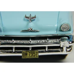 1956 Mercury Montclair Phaeton Lauderdale Blue & Niagara Blue 1:43 Scale Cast Resin Model Car by Goldvarg Collection