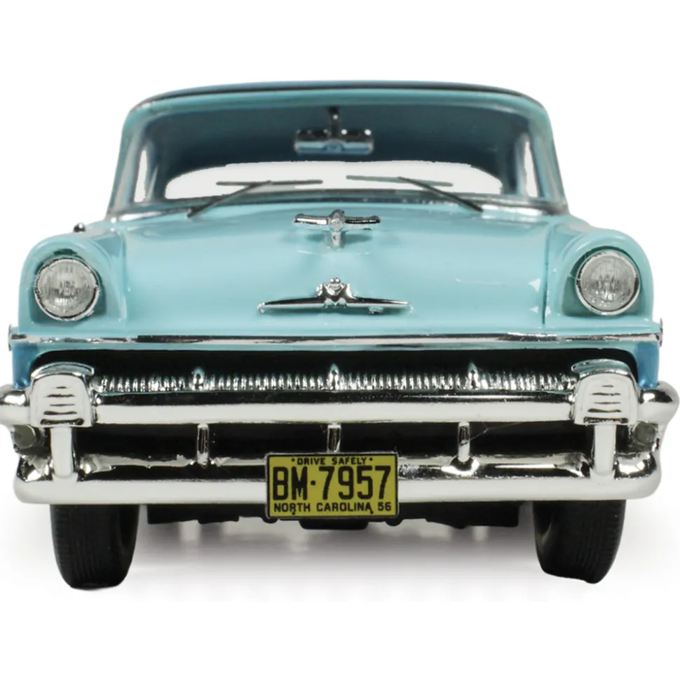 1956 Mercury Montclair Phaeton Lauderdale Blue & Niagara Blue 1:43 Scale Cast Resin Model Car by Goldvarg Collection
