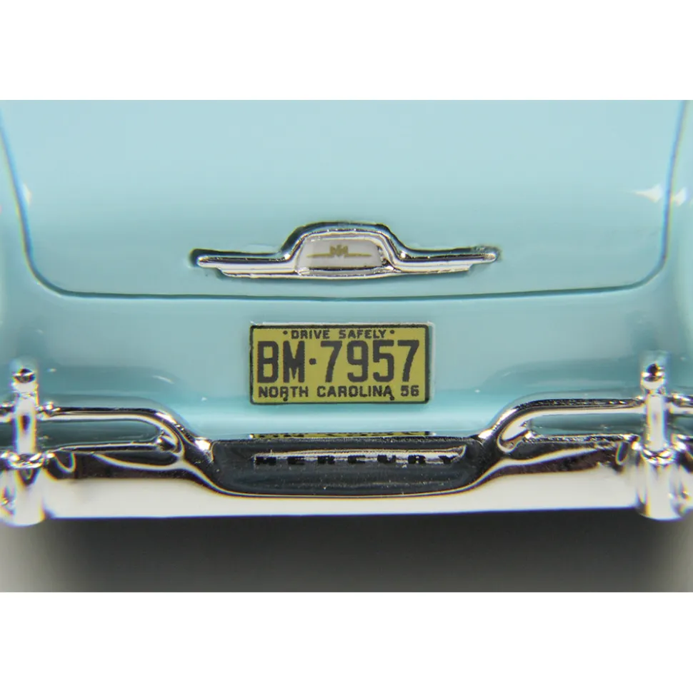 1956 Mercury Montclair Phaeton Lauderdale Blue & Niagara Blue 1:43 Scale Cast Resin Model Car by Goldvarg Collection