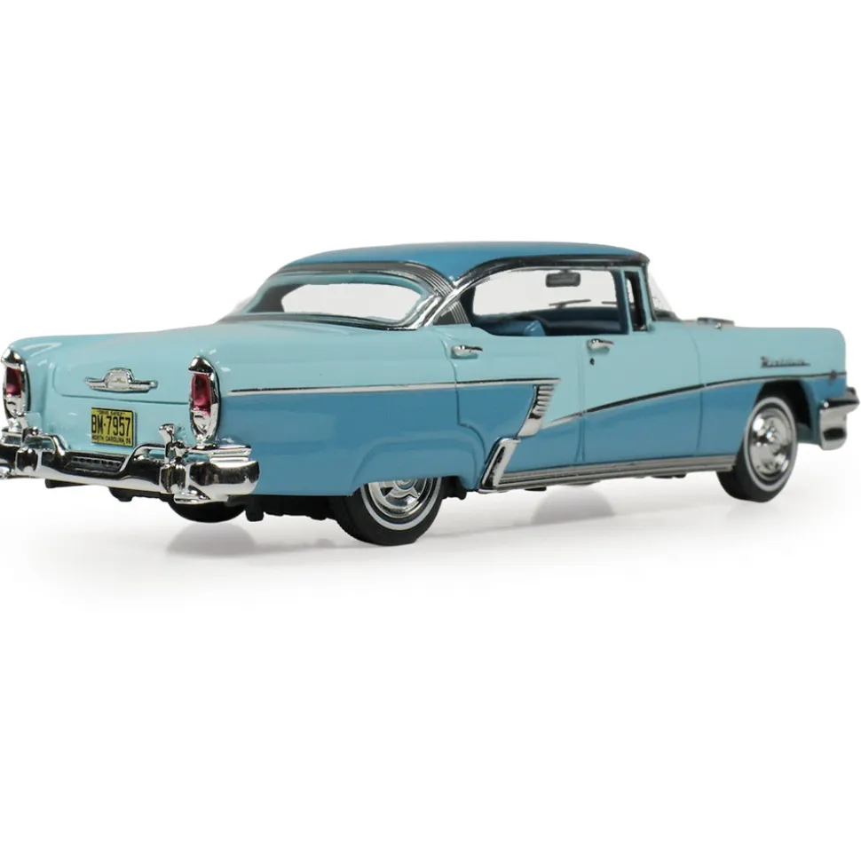 1956 Mercury Montclair Phaeton Lauderdale Blue & Niagara Blue 1:43 Scale Cast Resin Model Car by Goldvarg Collection