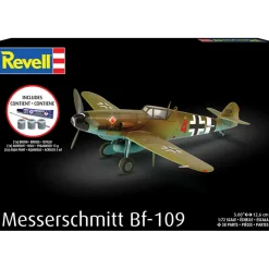 Messerschmitt Bf-109 Complete Model Kit 1:72 Scale Plastic Model Kit by Revell