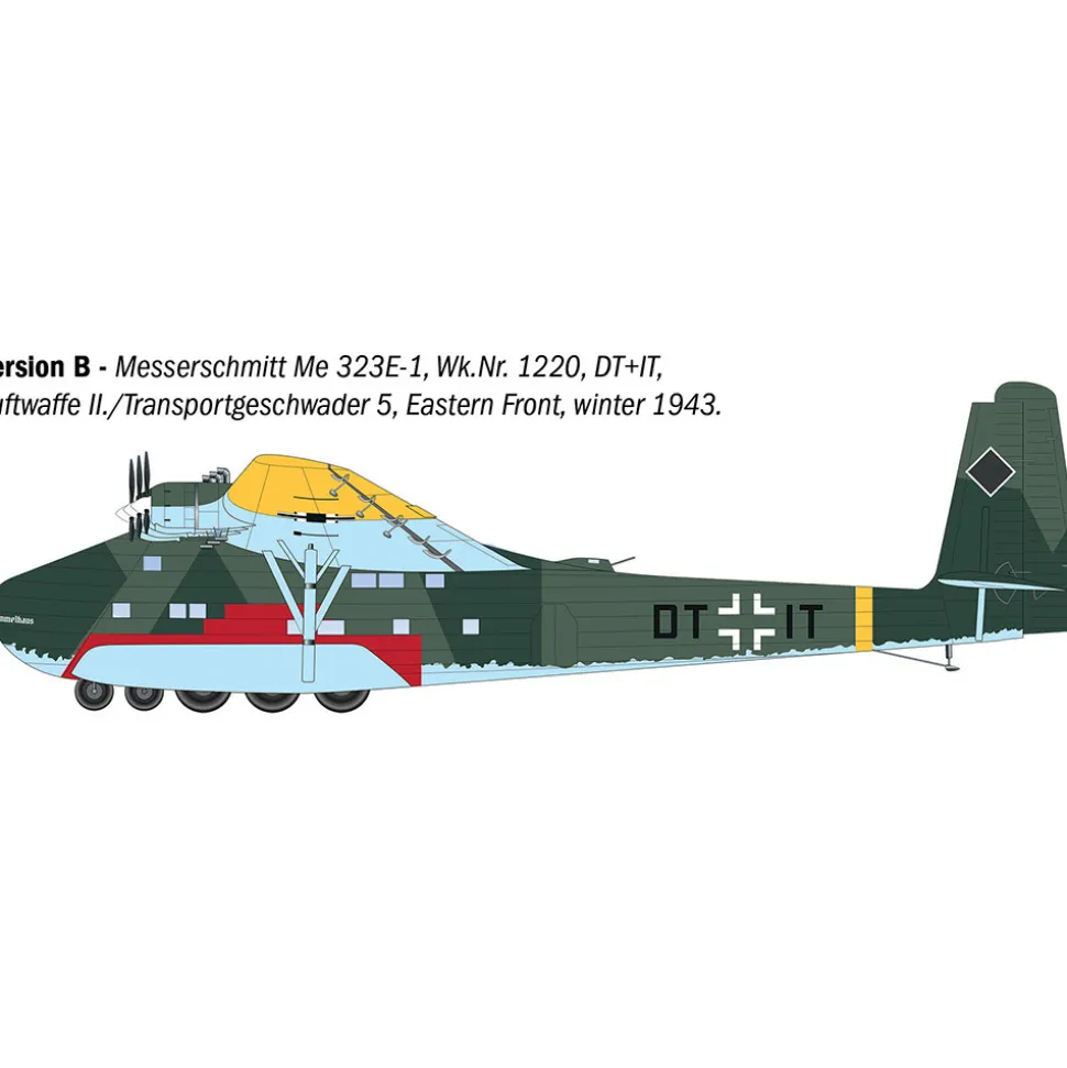 Messerschmitt Me 323 Gigant 1/72 Kit 1:72 scale Plastic by Italeri