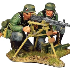 MG42 Gun Team 1/30 Figure K&C (WH124) 1:30 scale Metal by King and Country