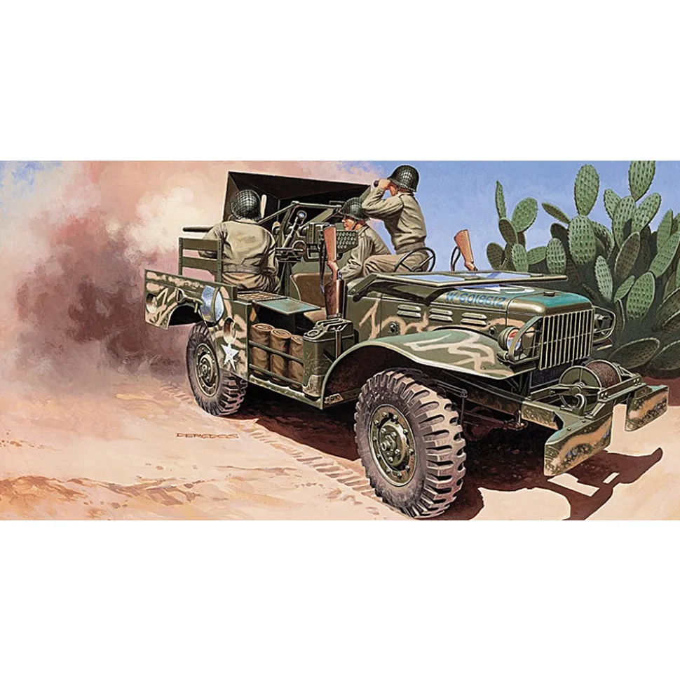 M6 Gun Motor Carriage WC-55 1/35 Kit Italeri (6555) 1:35 scale Plastic by Italeri