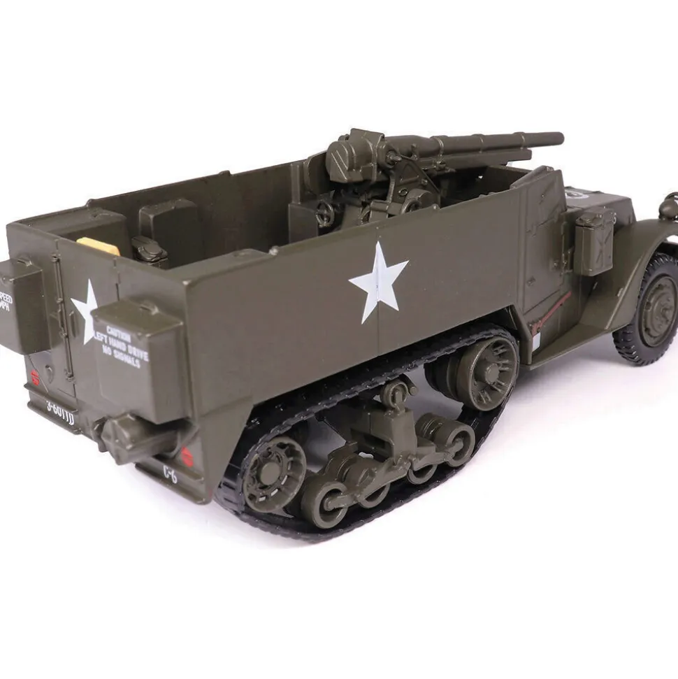 M3 Gun Motor Carriage with M1897A4 Gun 1/43 Die Cast Model 1:43 Scale Diecast Model by Militaria Diecast